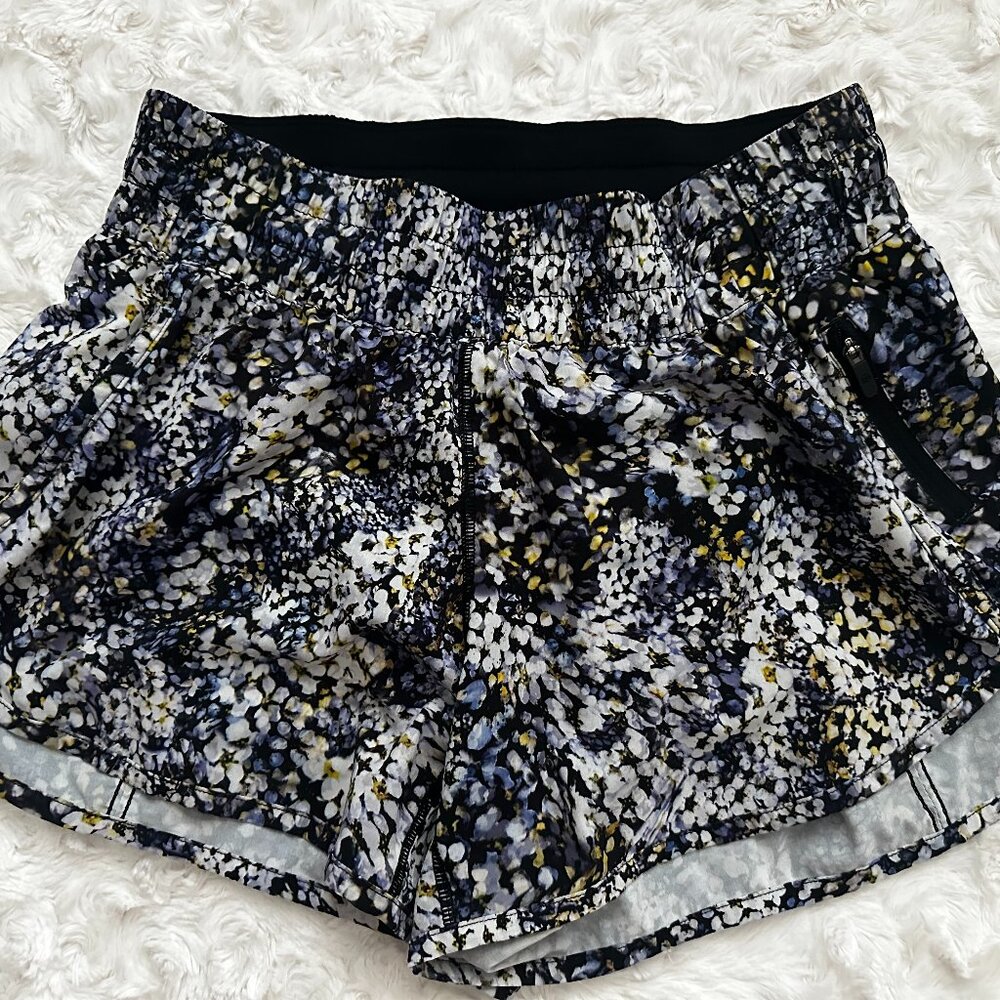 Lululemon Floral Track That Shorts